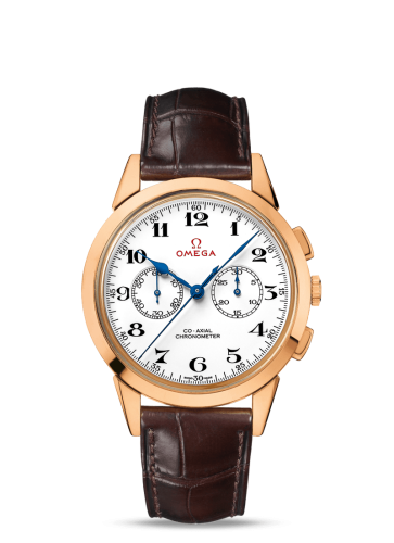 Omega Museum Collection N° 8 Olympic Official Timekeeper Co-Axial Chronograph Pink Gold